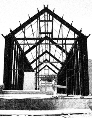 Construction photo, May 2008