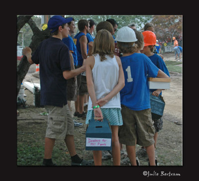 Kids Collecting Donations