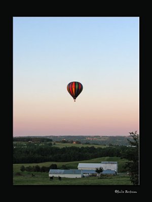 Balloon above the Farm