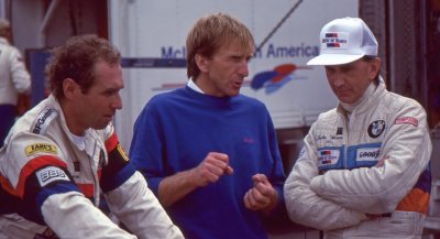 Jochen Mass, Derek Bell and John Watson