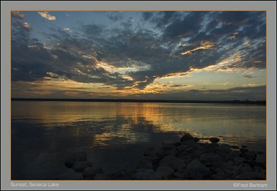 Sunset, Seneca Lake