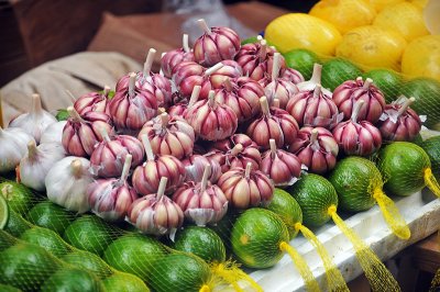 At the market