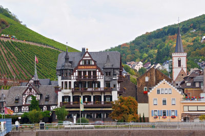 Residence by Rhine River bank