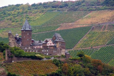 Sceneries along Rhine River