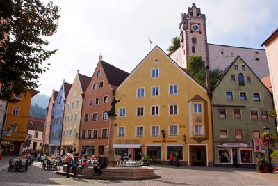 Stop over at Fussen town