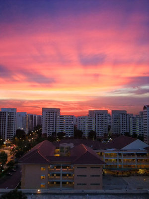 Sunset from my window