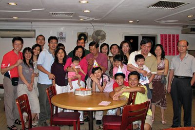 Birthday celebration at Chuan Tin