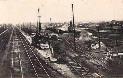 ligne de Paris a Soissons au Bourget