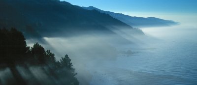 Big Sur coastal panoramic