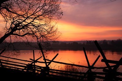 Popes Creek sunrise