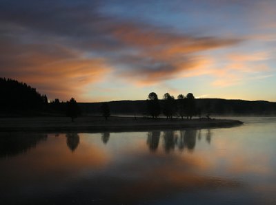 Yellowstone sunrise