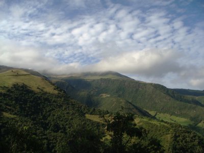 View from Old Mindo Road