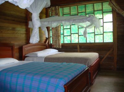 Sani Lodge Cabana Interior