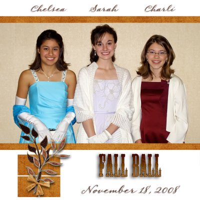 Chelsea, Sarah and Charli