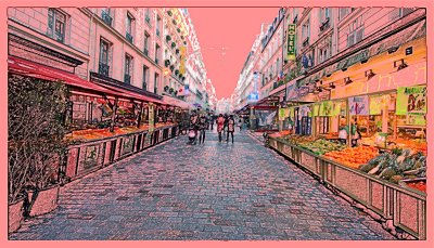 Shopping along Rue Cler - Paris
