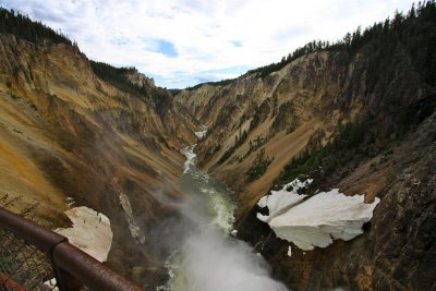 Brink of Lower Falls - Grand Canyon