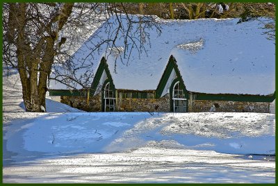 Snow cottage