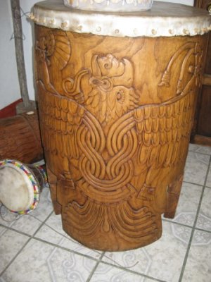 Drum at El Museo  - by Marjorie
