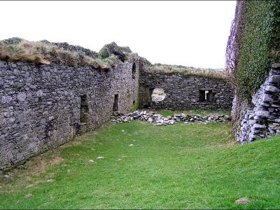 inside Ballycarberry Castle