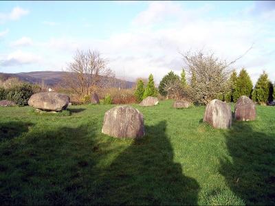 stone circle at Kenmare