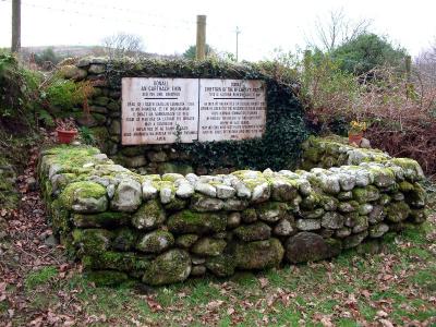 burial site of Donall - Chief of the McCarthy Fineens