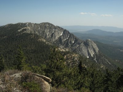 Looking down on Tahquitz