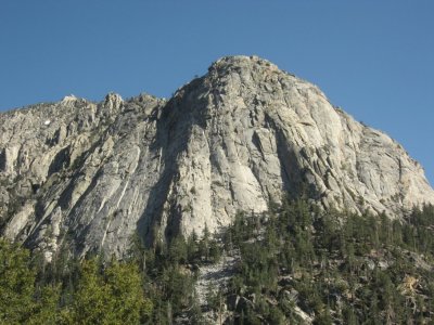 Finally down to where we can look up at Tahquitz