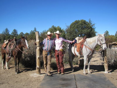 Werner & Allison with Hidalgo and Gato