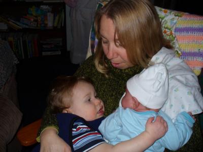 Vonnie and two babies