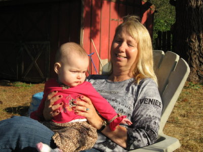 Great Aunt Yvonne & Corrina
