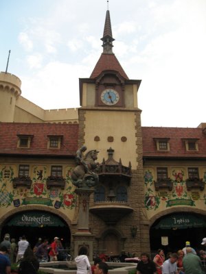 German clock tower