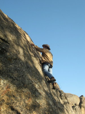 Climbing Cowboy