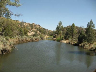 East side of the lake