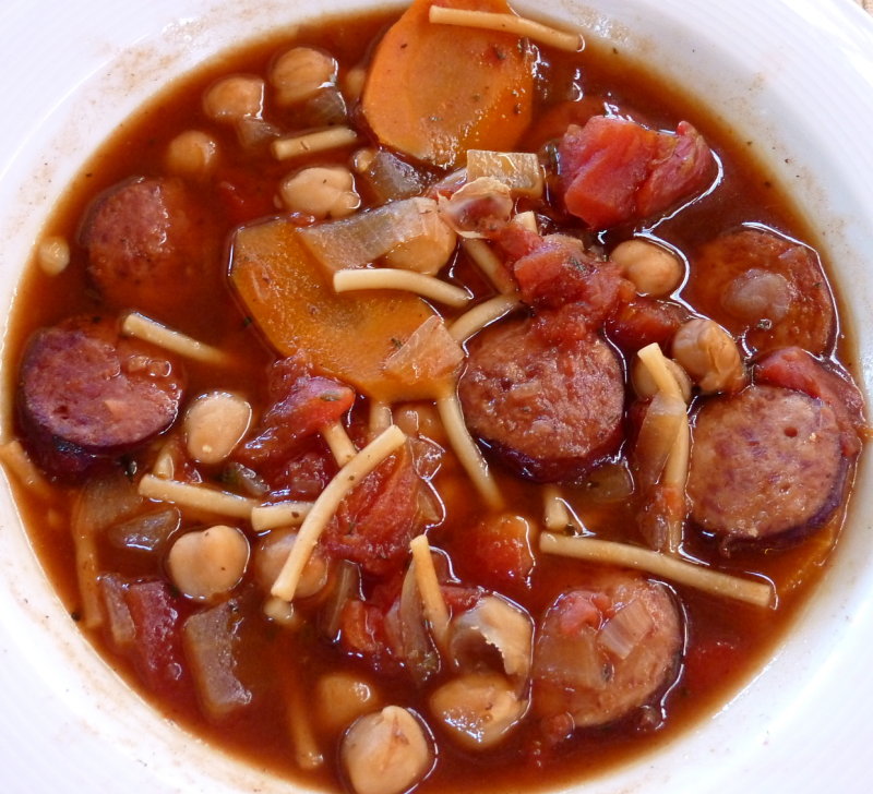 Cajun Sausage Soup