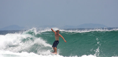 Surfing At Maderas