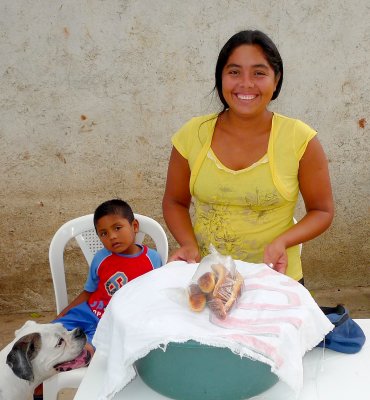 Selling Her Bread