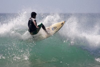 Surfing at Maderas