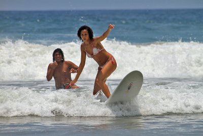 Surfing In Nicaragua 2010