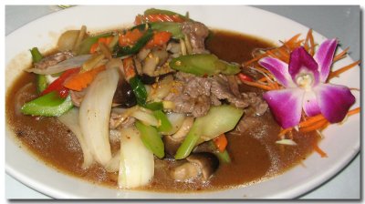 Thai Beef Plate