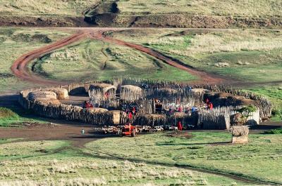 Masai village