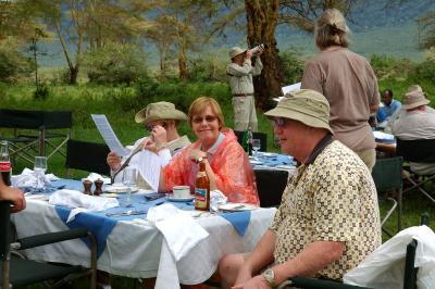 lunchtime in Ngorongoro