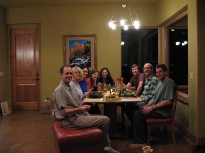 Dinner on New Year's Eve