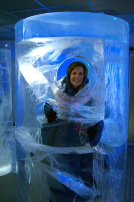 Interesting ice scuptures