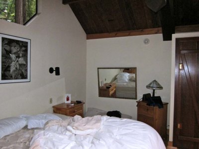 The comfy bed