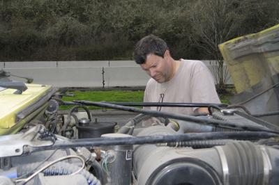 Checking the fluids again ... all is well