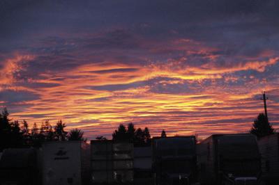 Sunset on Christmas Eve