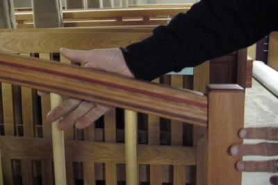 Headboard detail