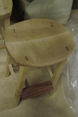 Kitchen stool detail
