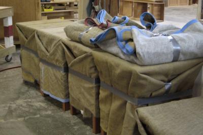 Stools wrapped