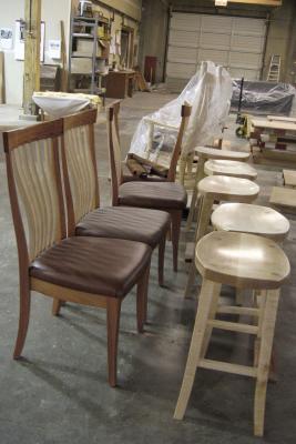 Stools and chairs